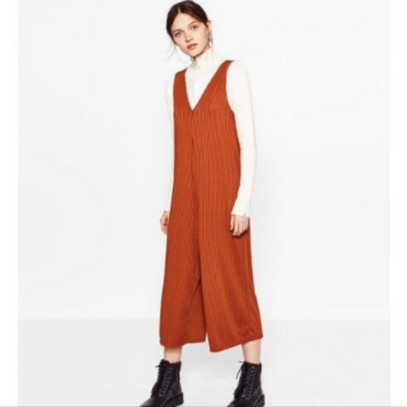 zara trf jumpsuit